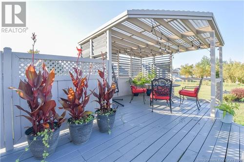 10 Gauvin Street, Caraquet, NB - Outdoor With Deck Patio Veranda