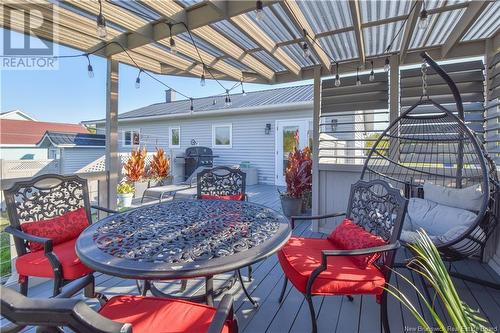 10 Gauvin Street, Caraquet, NB - Outdoor With Deck Patio Veranda