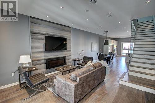 48 Brine Street, St. John'S, NL - Indoor Photo Showing Living Room With Fireplace