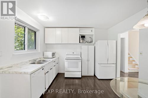 27 Blackbush Drive, Toronto, ON - Indoor Photo Showing Kitchen With Double Sink