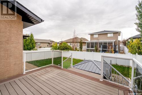 2407 Broderick Bay, Regina, SK - Outdoor With Deck Patio Veranda With Exterior