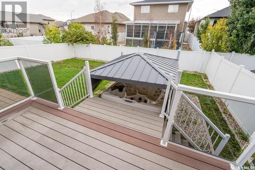 2407 Broderick Bay, Regina, SK - Outdoor With Deck Patio Veranda With Exterior