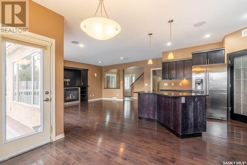 2407 Broderick Bay, Regina, SK - Indoor Photo Showing Kitchen With Upgraded Kitchen