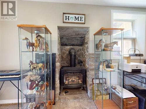 24 Alexandra Avenue, Chatsworth, ON - Indoor With Fireplace