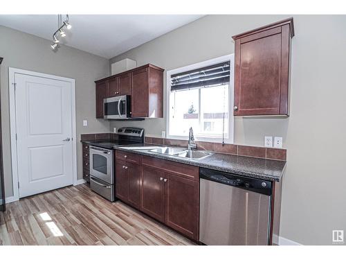 #3 11913 103 St Nw, Edmonton, AB - Indoor Photo Showing Kitchen With Double Sink