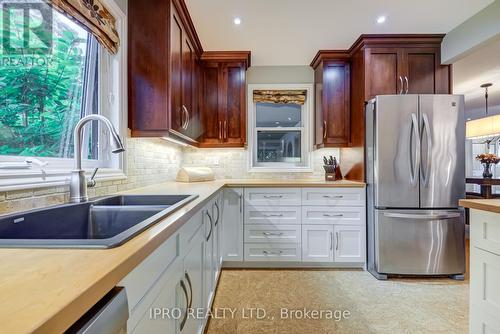 14610 Creditview Road, Caledon, ON - Indoor Photo Showing Kitchen With Stainless Steel Kitchen With Double Sink With Upgraded Kitchen