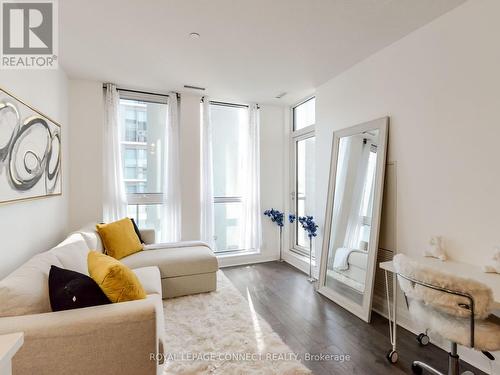 302 - 17 Zorra Street, Toronto, ON - Indoor Photo Showing Living Room