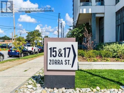 302 - 17 Zorra Street, Toronto, ON - Outdoor With Balcony