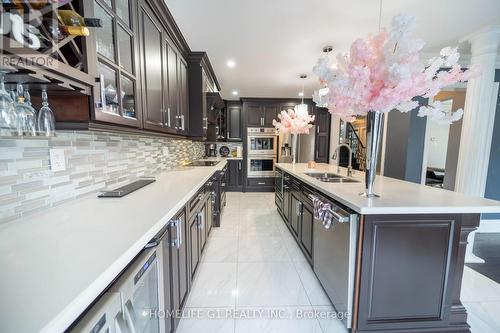 361 Edenbrook Hill Drive, Brampton, ON - Indoor Photo Showing Kitchen With Double Sink With Upgraded Kitchen