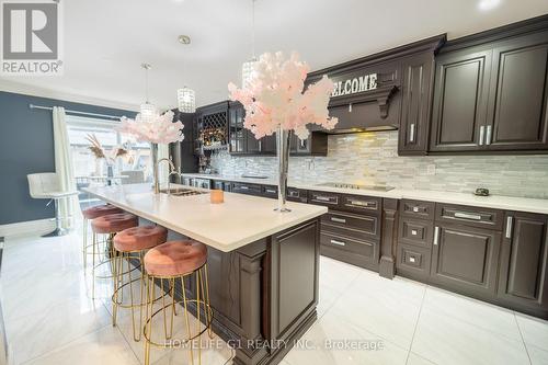 361 Edenbrook Hill Drive, Brampton, ON - Indoor Photo Showing Kitchen With Upgraded Kitchen