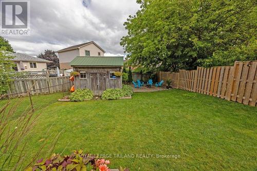 113 Manor Road, St. Thomas, ON - Outdoor With Backyard