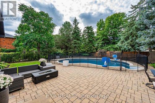 1340 Greeneagle Drive, Oakville, ON - Outdoor With In Ground Pool With Backyard