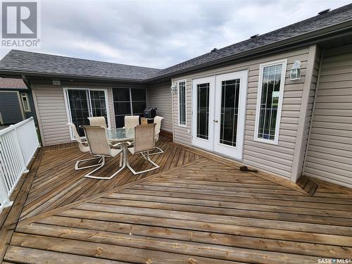 304 Anderson Street, Grenfell, SK - Outdoor With Deck Patio Veranda With Exterior