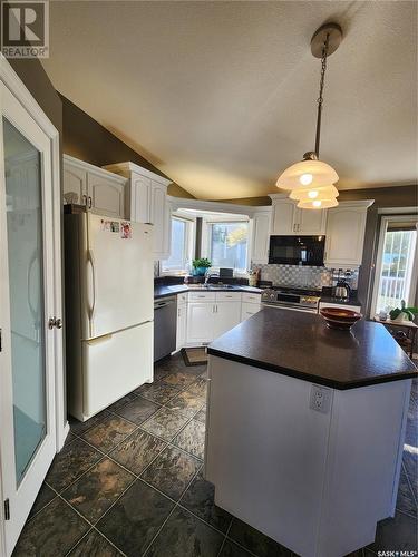 304 Anderson Street, Grenfell, SK - Indoor Photo Showing Kitchen With Double Sink