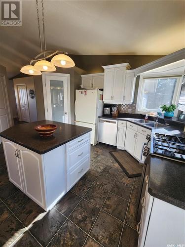 304 Anderson Street, Grenfell, SK - Indoor Photo Showing Kitchen With Double Sink