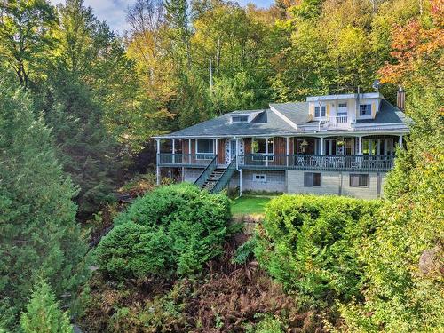 Back facade - 2306 Ch. Des Pins-Gris, La Conception, QC - Outdoor With Deck Patio Veranda