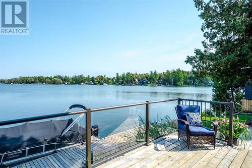 833 Fife Bay Marina Lane, Smith-Ennismore-Lakefield, ON - Outdoor With Body Of Water With Deck Patio Veranda With View