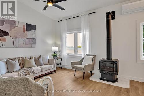 833 Fife Bay Marina Lane, Smith-Ennismore-Lakefield, ON - Indoor Photo Showing Living Room With Fireplace