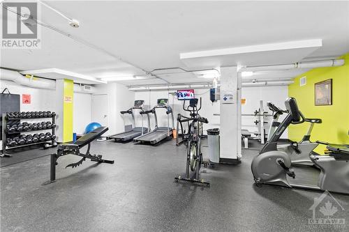 2625 Regina Street Unit#1502, Ottawa, ON - Indoor Photo Showing Gym Room