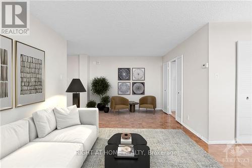 1502 - 2625 Regina Street, Ottawa, ON - Indoor Photo Showing Living Room