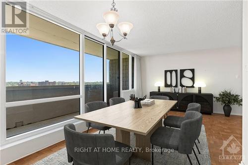 1502 - 2625 Regina Street, Ottawa, ON - Indoor Photo Showing Dining Room