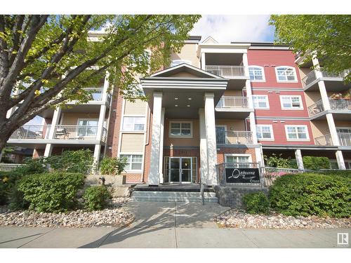 #303 5280 Terwillegar Bv Nw, Edmonton, AB - Outdoor With Balcony With Facade