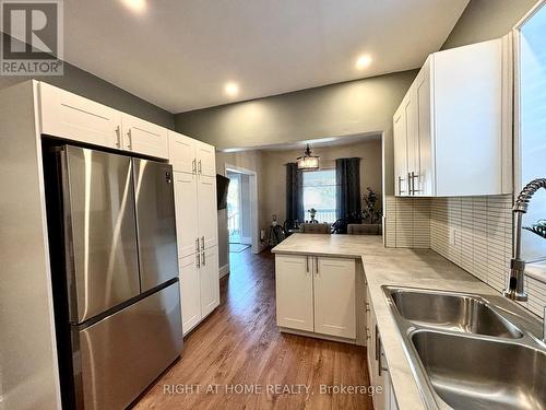 121 Durham Street W, Kawartha Lakes (Lindsay), ON - Indoor Photo Showing Kitchen With Double Sink