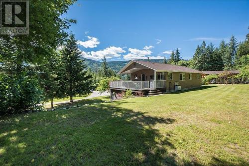 5913 Bluebird Road, Taghum, BC - Outdoor With Deck Patio Veranda