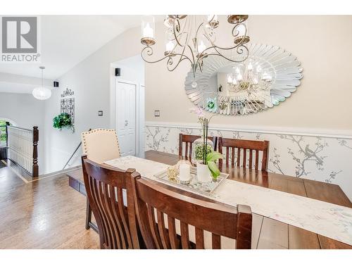 5913 Bluebird Road, Taghum, BC - Indoor Photo Showing Dining Room