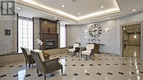 1504 - 3605 Kariya Drive, Mississauga, ON - Indoor With Fireplace