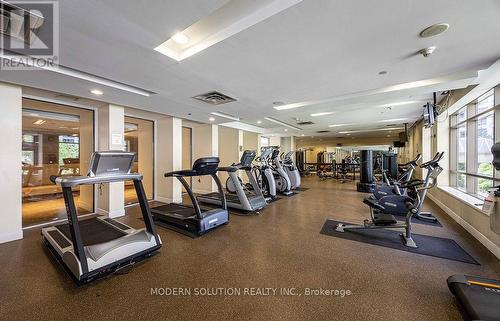 915 - 3880 Duke Of York Boulevard, Mississauga, ON - Indoor Photo Showing Gym Room