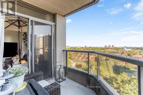 915 - 3880 Duke Of York Boulevard, Mississauga, ON - Outdoor With Balcony With Exterior