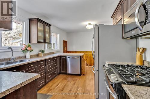 517 Belmont 2Nd Line, Havelock-Belmont-Methuen, ON - Indoor Photo Showing Kitchen With Stainless Steel Kitchen With Double Sink