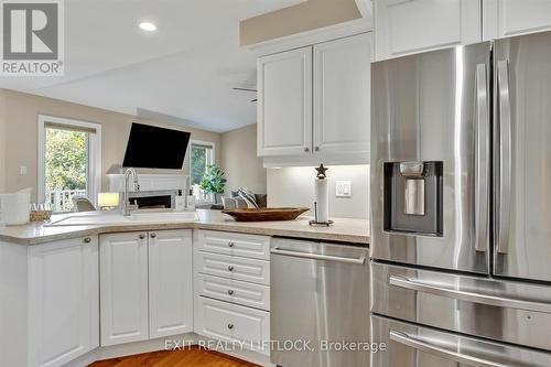 7 Hillview Drive, Kawartha Lakes (Bobcaygeon), ON - Indoor Photo Showing Kitchen With Stainless Steel Kitchen