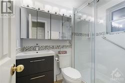 primary ensuite 3-pc w/walk in shower - 