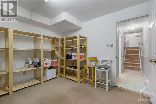 storage room in basement - 130 Hawthorne Avenue Unit#A, Ottawa, ON - Indoor