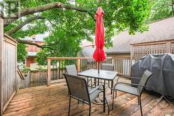 rear deck from kitchen - 