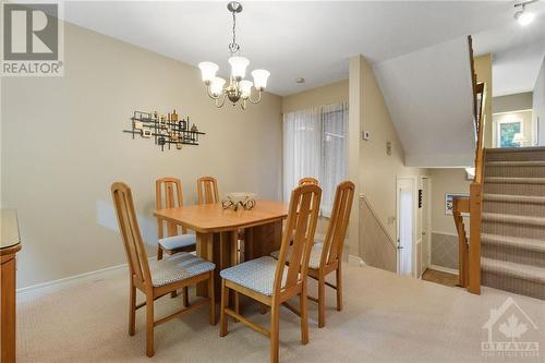 dining room - 130 Hawthorne Avenue Unit#A, Ottawa, ON - Indoor Photo Showing Dining Room