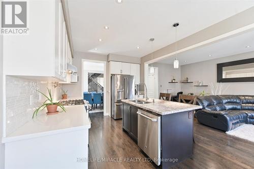 23 Killington Avenue, Vaughan, ON - Indoor Photo Showing Kitchen With Double Sink With Upgraded Kitchen