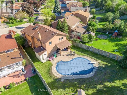 4266 Sugarbush Road, Mississauga, ON - Outdoor With In Ground Pool