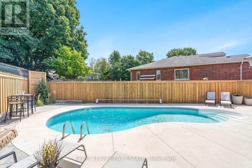 993 Whitney Crescent, Midland, ON - Outdoor With In Ground Pool With Deck Patio Veranda With Backyard