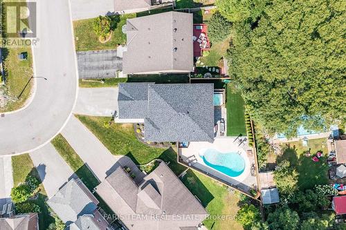 993 Whitney Crescent, Midland, ON - Outdoor With In Ground Pool With View