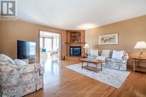 8485 Highway 93, Tiny, ON - Indoor Photo Showing Living Room With Fireplace