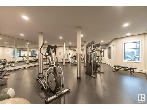 #134 1154 Adamson Dr Sw, Edmonton, AB - Indoor Photo Showing Gym Room