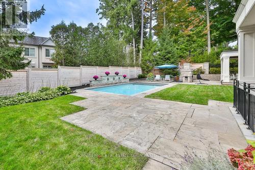 64 Brentwood Road, Oakville, ON - Outdoor With In Ground Pool With Backyard