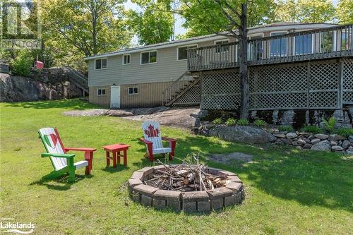 285 Crooked Bay Road, Port Severn, ON - Outdoor With Deck Patio Veranda With Exterior