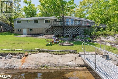 Main Cottage 285B Crooked Bay - 285 Crooked Bay Road, Port Severn, ON - Outdoor With Body Of Water