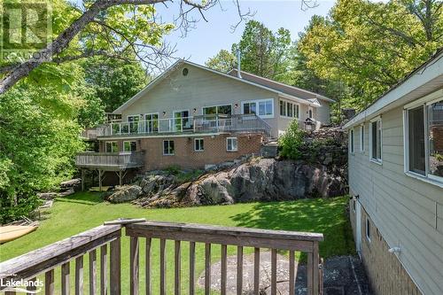 285 Crooked Bay Road, Port Severn, ON - Outdoor With Deck Patio Veranda With Exterior