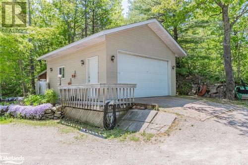 Garage is Behind Main Cottage - 285 Crooked Bay Road, Port Severn, ON - Outdoor With Exterior