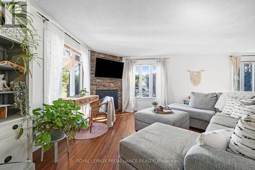 30 Butler Street W, Brighton, ON - Indoor Photo Showing Living Room With Fireplace